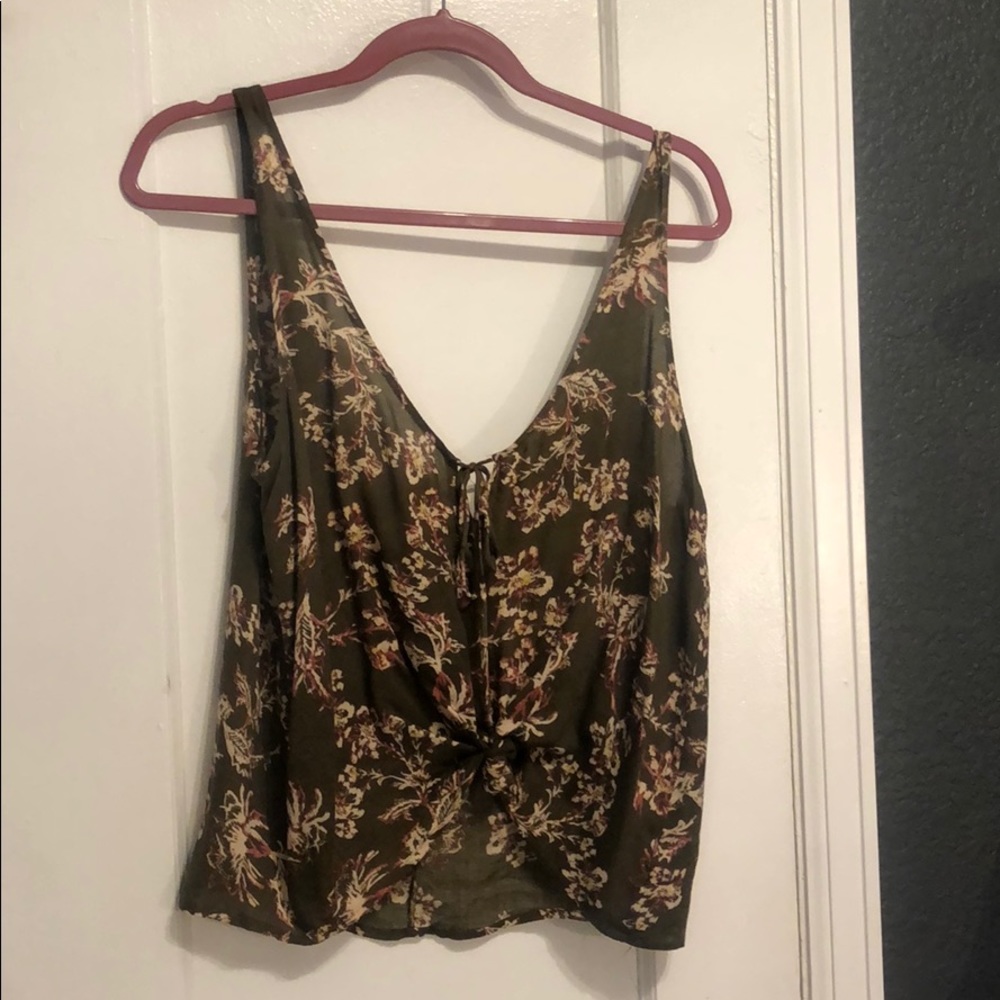 Free people floral tank